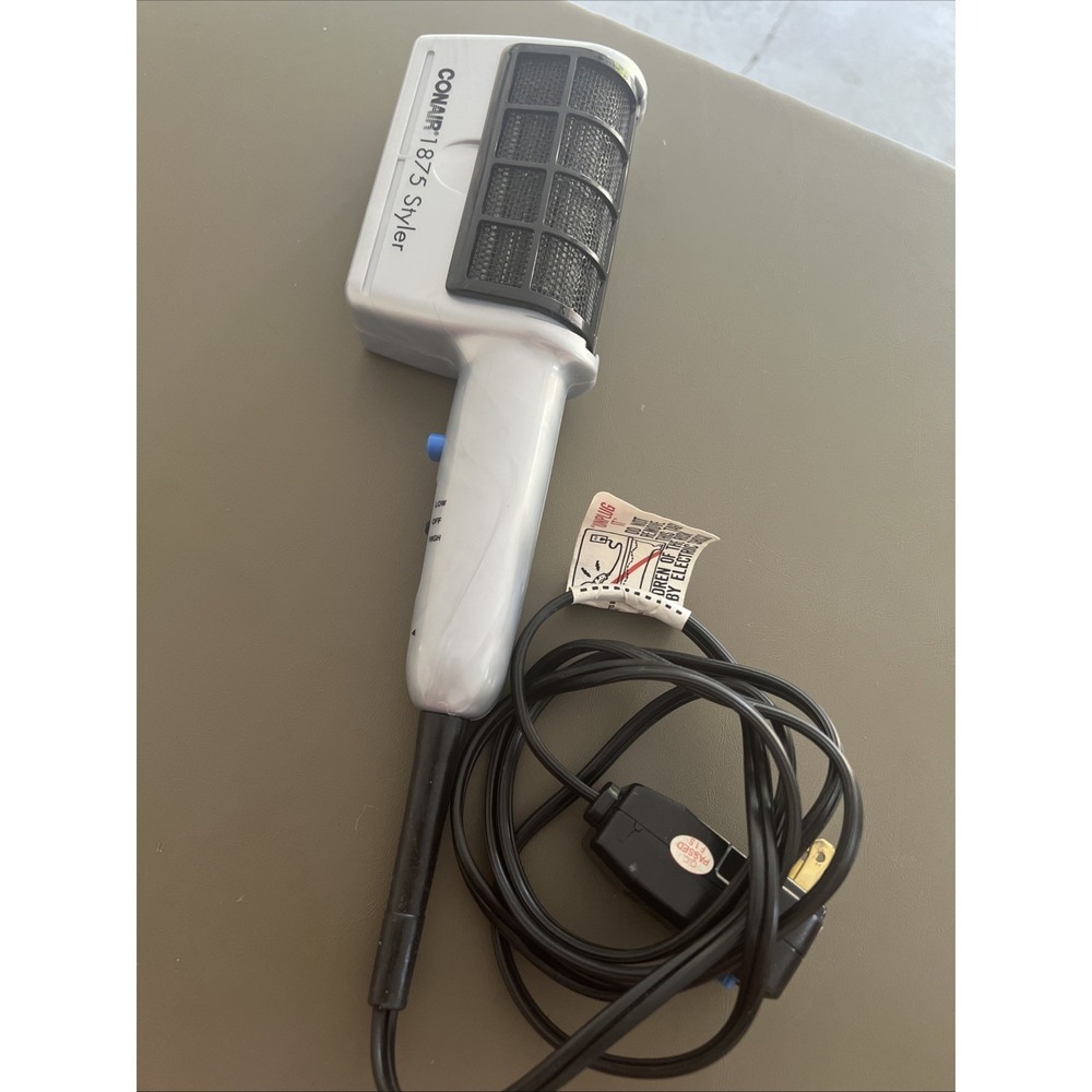 Conair 1875 Watt Unisex Hair Styler Dryer Stylist Tested Works‎